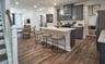 kitchen with an island