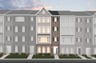 2-story, 1-car garage condo exterior