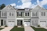 two-story townhome exterior
