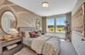 secondary bedroom with carpet