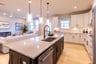 kitchen with white countertops
