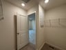 walk-in closet with carpet