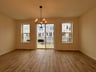 dining room with a chandelier