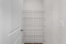 walk-in pantry with wire shelving
