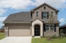 two-story home with brick and stone exterior
