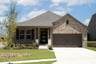 one-story with brick and stone exterior
