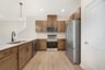 kitchen with stainless steel appliances