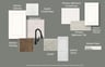 design image with cabinets and countertop choices