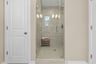 primary bathroom with an oversized shower