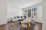 great room with three windows