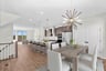 dining room with a table with seating for six