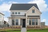 two-story home with brick and stone exterior
