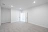 media room with carpet and recessed lights