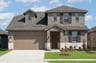 two-story home with brick and stone exterior