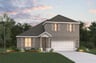 two-story home with brick and stone exterior