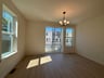dining room with access to the deck