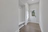 foyer with mud room and hard surface flooring