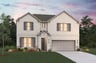 home exterior with brick and landscaping 