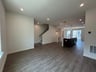 great room and kitchen island