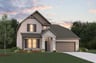 two-story home with brick and stone exterior