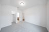 bedroom with carpet