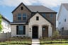two-story home with brick and stone exterior