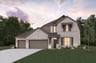 two-story home with brick and stone exterior