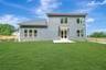 two-story single-family home rear exterior