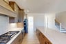 kitchen with white countertops