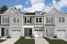 two-story townhome exterior