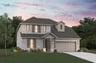home exterior with brick and stone