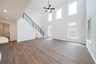 open great room with hardwood flooring