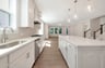 kitchen with a view of the great room