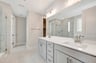 primary bath with two sinks