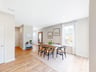 dining room with a table for six