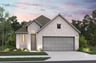 home with brick, window, garage and landscaping