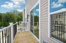 deck with view of the community