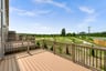 deck with view of the community