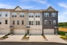 three-story townhome exterior