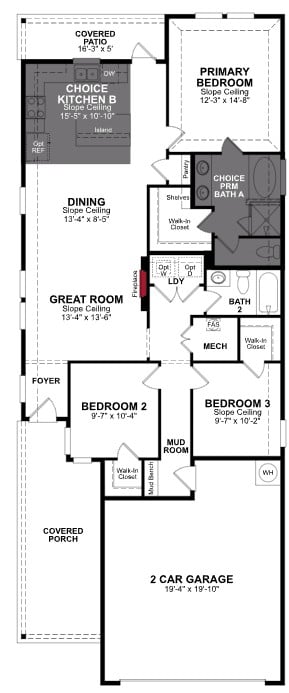 Daisy floor plan drawing