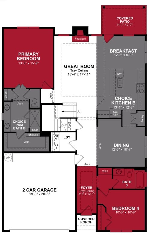 Avalon floor plan drawing
