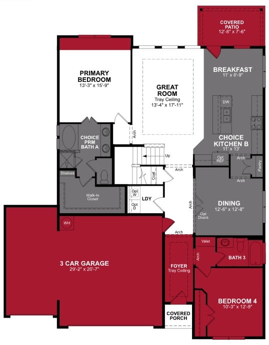 Avalon floor plan drawing