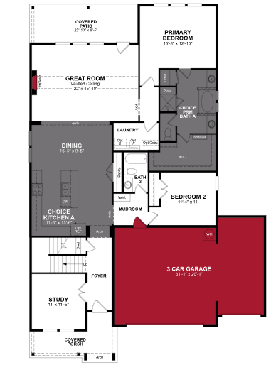 Laredo floor plan drawing